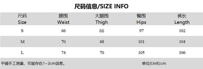 Summer Loose Cargo Pants High Waist Wide Trousers New Full Length Casaul Pants Pocket