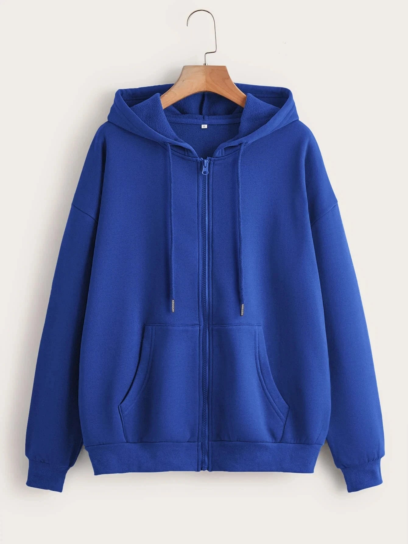 Fleece Zip Up Hoodies Running Sports Sweatshirts Female Classic Zipper Jackets Y2k Hip Hop