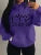 Faith Hope Love Letter Graphic Hoody Street Loose Sweatshirt Autumn Fleece Hooded Hip Hop O-neck Clothing Female