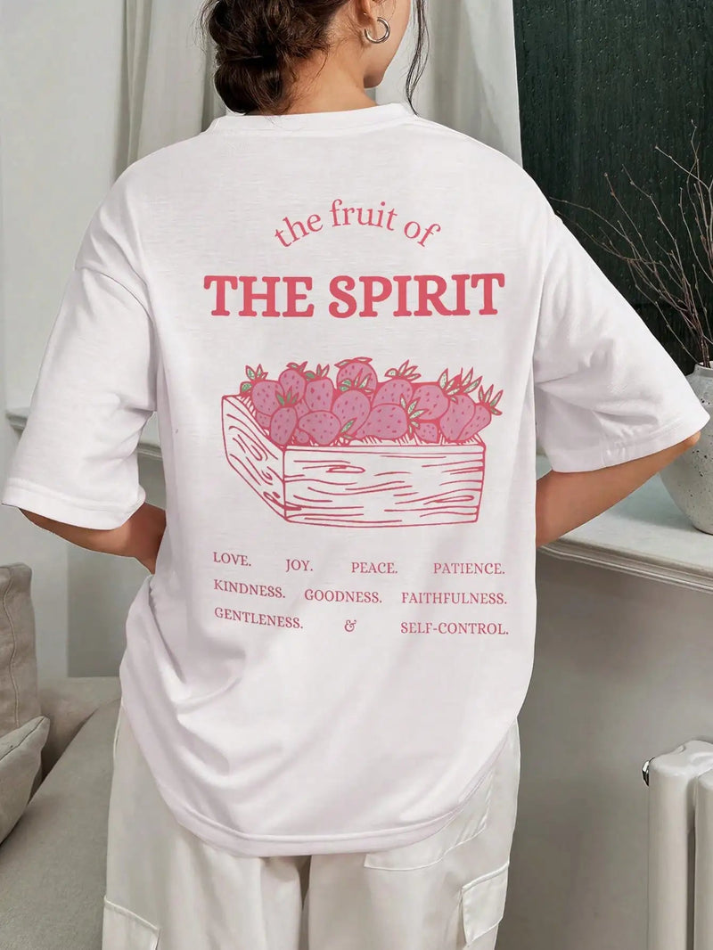 Strawberry Fruit Graphic T-shirt