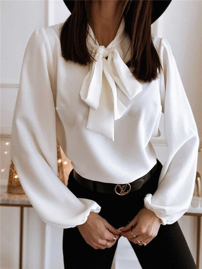 Alexis | ’s Bow Neck Long Sleeve Blouse