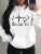 Faith Hope Love Letter Graphic Hoody Street Loose Sweatshirt Autumn Fleece Hooded Hip Hop O-neck Clothing Female