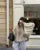 Knit Oversize High Neck Jumper Sweater Lazy Round Neck Ribbed Pullover Female Autumn Winter Thick Warm Lady Knitwear