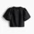 Leopard Puff Sleeve Shirts Blouses Summer O-neck Loose Buttons All-match Cropped Tops Lady High