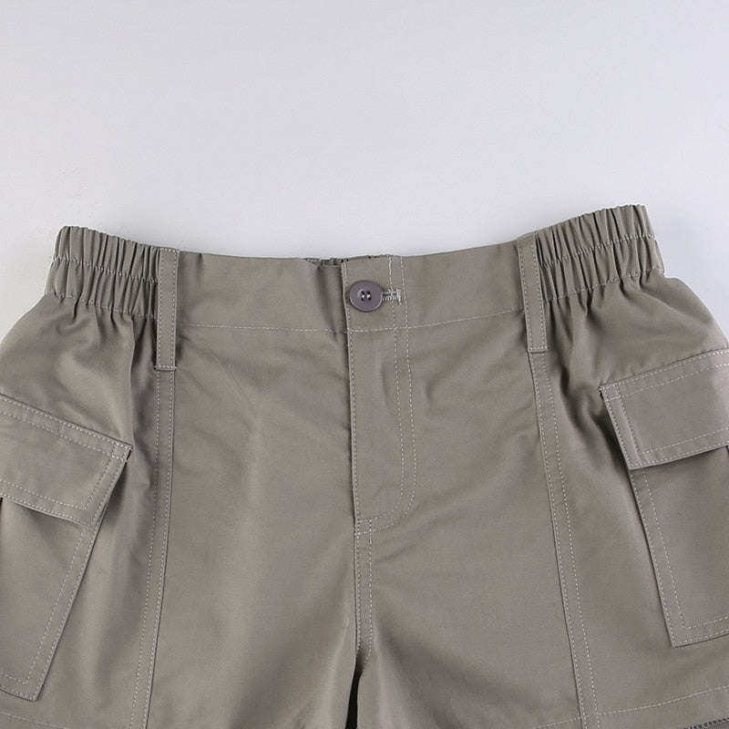 Low Waisted Shorts Harajuku Retro Basic Sporty Bottom Biker