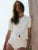 Patchwork Ribbed Knit Cardigan for Short Sleeve Slim Twist Commute Autumn Sweater Knitwear Cropped Top