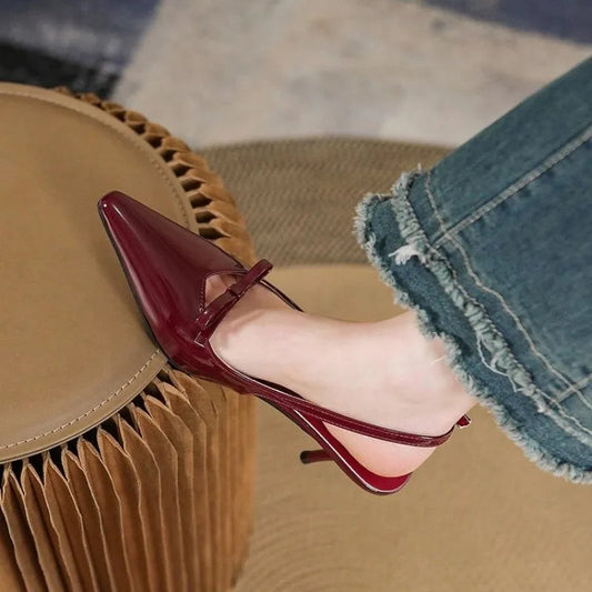 Summer New Color Highheeled Sandals for Bow Dress Single Party Wedding Shoes