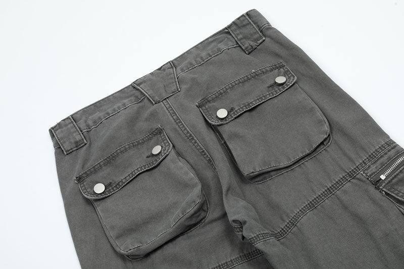 Multi-pocket Utility Cargo Pants