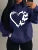Combination of Love and Butterfly Pattern Sweater Hip Hop Street Hoodies Pocket Clothes Multicolor Hoody