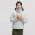 Cotton Clothing Loose Stand Collar Simple Temperament Winter Gentle Waterproof Rhombus Versatile Thick Coat