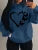 Combination of Love and Butterfly Pattern Sweater Hip Hop Street Hoodies Pocket Clothes Multicolor Hoody