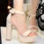 Sandals High Heels Pumps Super High Heel 13.5 Cm ’s Banquet Shoes Platform Heeled Sandals Summer