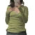 Y2k Grunge Burgundy T-shirt 00s V Neck Long Sleeve Tees Retro Milkmaid Tops Autumn Techwear Clothes
