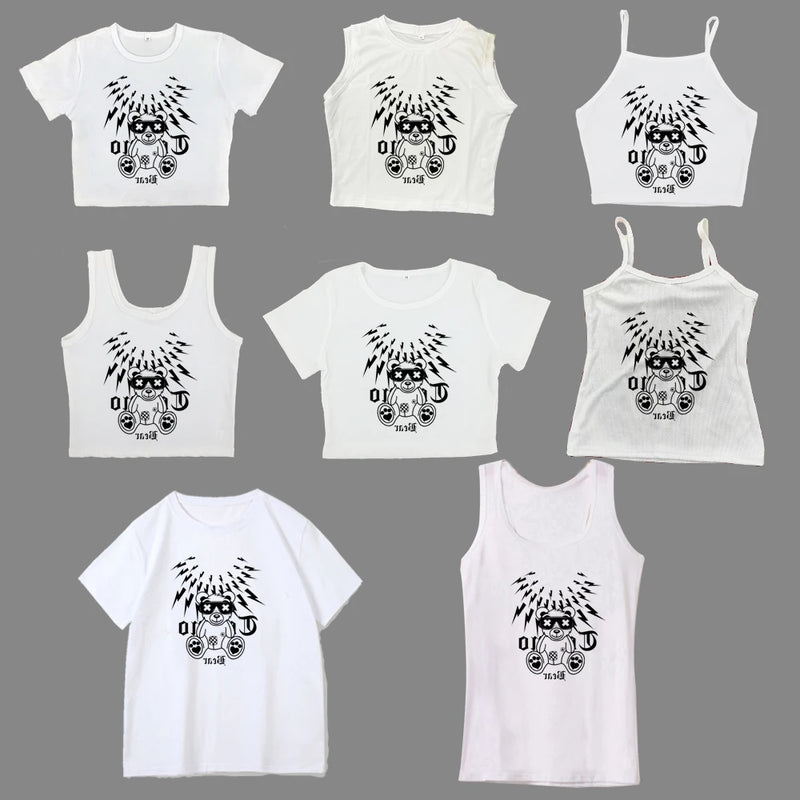 Short-sleeved T-shirt New Explosive Spice Show Thin Pure Want High-grade Top Summer ’s Brand
