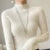 Sweater Half Turtleneck Knitted Pullovers Harajuku Korean Thick Knitwear Autumn Winter Slim Jumpers