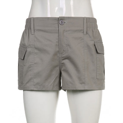 Low Waisted Shorts Harajuku Retro Basic Sporty Bottom Biker