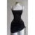 Europe and the United States Explosive New Cross-border Dress Summer High Sense Lace-up Halter Spice Bag Hip Skirt