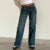 Y2k Wide Leg Denim Pants Baggy Low Waist Boyfriend Jeans Loose Fit Jeans Trousers Cyber Grunge