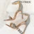 Shoes High Heels Pumps Sparkle Sequins Stiletto Heels 10 Cm Party Shoes Heels Summer Sandals New