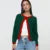 Knitted Single-breasted Cardigan Loose Contrast Color O-neck Pullover Sweaters Female Autumn Street Tops