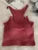 New Invisible Strap Tank Top for Knit Ribbed Sleeveless Basic T-shirt Cropped Corset Bustier Tops With Open Shoulder