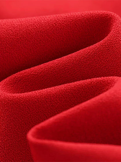 Slim Fit Jacket Round Neck Single Breasted Long Sleeve Short Jackets Color Coat Outerwears
