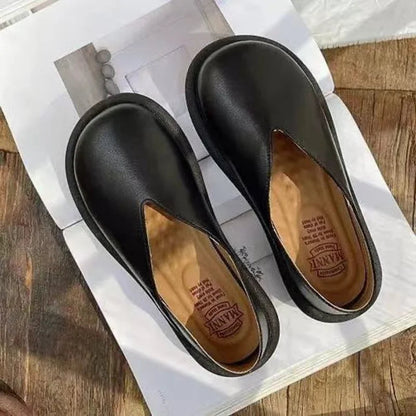 Shoes for Round Toe Normal Leather Summer Footwear Flats Flat 39 Stylish Quick Delivery Young E