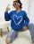 The Great Love at the Edge of Butterflies Design Sweatshirt Female Fleece Crewneck Hooded Street Autumn Pullover New Sportswear
