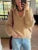 Autumn Knit Sweater Pullover Loose Female Patchwork Scoop Neck Striped Long Sleeve Knitwear Y2k Top Pullover