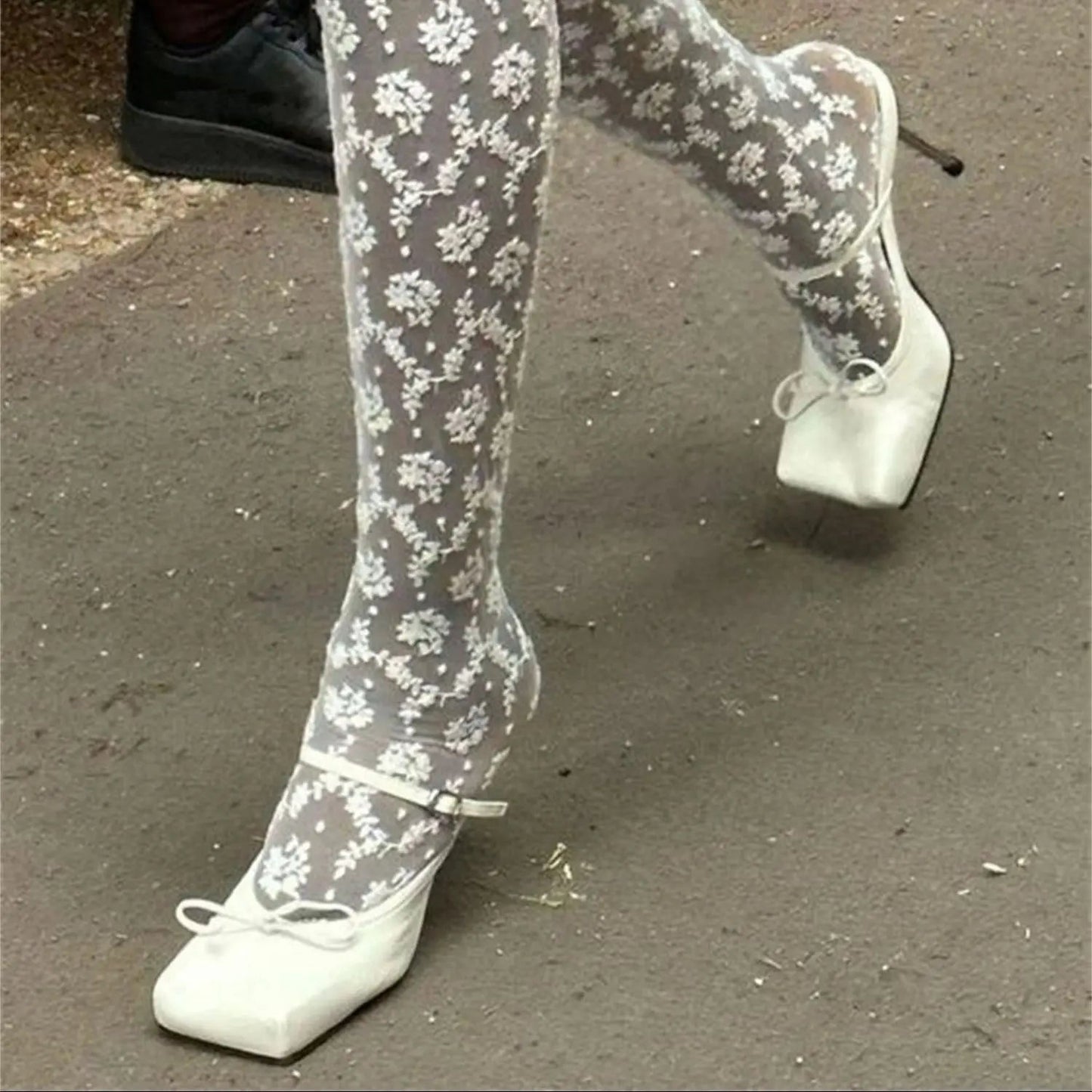 Ballerinas Shoes High Heels Mules Square Toe Slingback 39 Wedding White Summer Brand Shoes Sandals