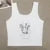 Sweet and Spicy New Printed Short-sleeved Short T-shirt Summer Spice Slimming Everything With Shoulder Clothes