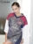 Camouflage Print Tops Classic Thin Half Sleeve Lapel Contrast Loose T-shirts Female Basic Street Trend Tees