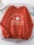 Witches Brew Coffee Letter Printing Simple Color Letter Printing Sweatshirts Long Sleeves Warm Pullover Clothes