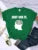 Just Use Your Brain Tee Clothing Funny Creativity T-shirts Soft Short Sleeve Summer O-neck Breathable Female Tops