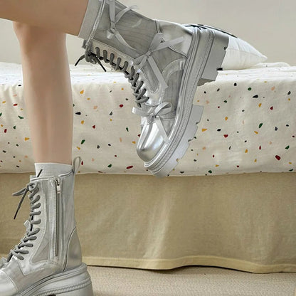 Sandals Boots Rock Shoes Woman Shoes Designer Bootswomen Lolita Summer Ankle Boots