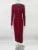 Fall Winter Long Sleeve Knitted Dress Button Slit Female Sweater Cardigan Dresses Slim Office Lady Clothes