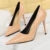 Shoes Pointed Toe Red Pumps Patent Leather High Heels Occupational Ol Office Shoes Stiletto Female Heels Shoes