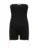 Strapless Contrast Binding Bow Skinny Sleeveless Bodycon Rompers Playsuits