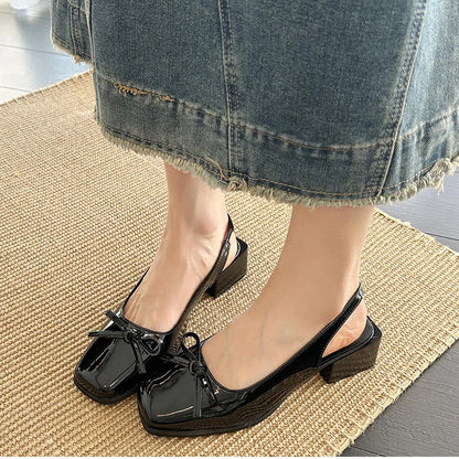 Summer Cover Toe Sandals Causal Street Style Dress Singbacks Mules Shoes Zapatos De Mujer