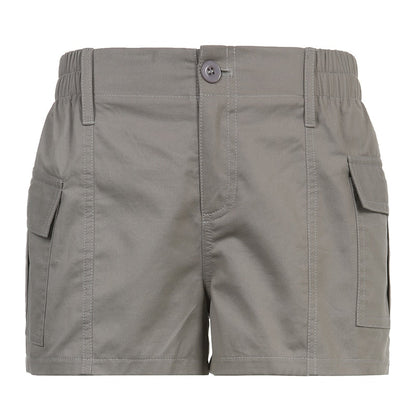 Low Waisted Shorts Harajuku Retro Basic Sporty Bottom Biker