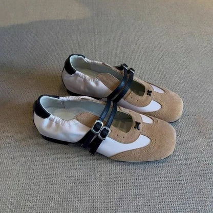 Flats Sports Shoes Sneakers Shallow Loafers Shoes Summer Walking Ballet Trend Sneakers