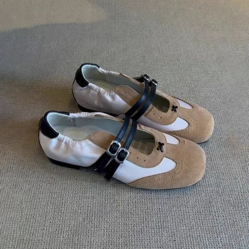 Flats Sports Shoes Sneakers Shallow Loafers Shoes Summer Walking Ballet Trend Sneakers