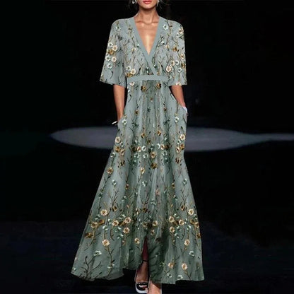 Jamie | Maxi Dress With Pattern
