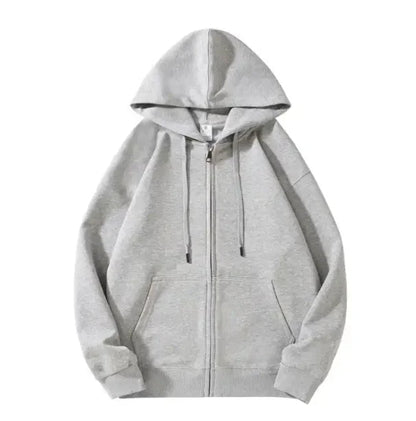 Embellished Hoodies Gray Starry Sweatshirts Oversize Bright Zip Coat Gentle Versatile Cardigan