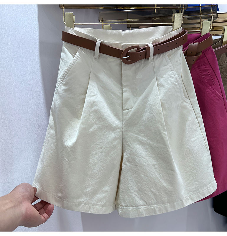 Denim Shorts High Waist Short Cotton Loose Bermuda Shorts