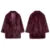 Brown Faux Fur Jacket Oversized Lapel Long Sleeve Fluffy Thicken Coats Female Winter Warm