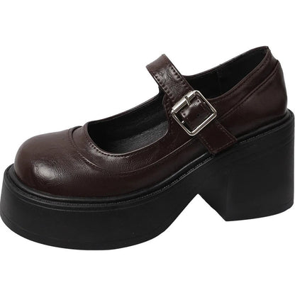 Shoes Woman Comfortable and Allmatch Shallow Mouth Female Sneakers Round Toe Clogs Platform Flats on Heels New R