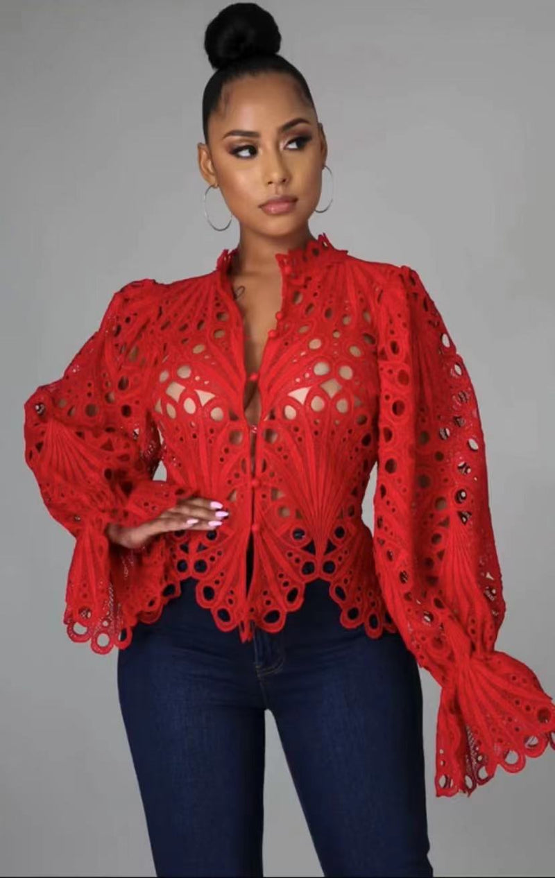 Suzanna Lace Blouse