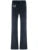 American Retro Y2k Low Waisted Velvet Flared Pants Drawstring Tie Waist Heart Rhinestone Trousers