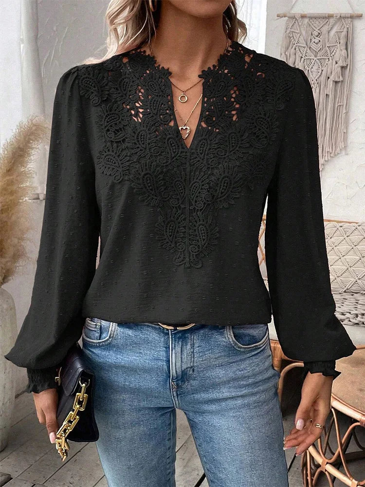 Gianna - Lace Blouse